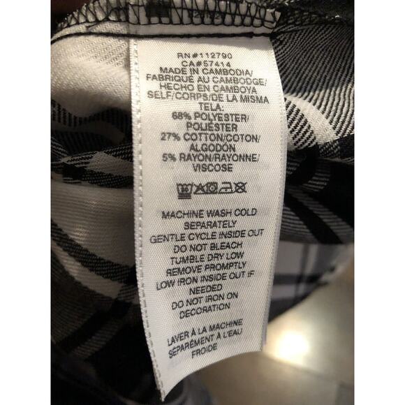 RareTrue Religion Flannel Shirt Plaid L Snap Western Logo On Pockets Mens Sz XL - Picture 7 of 12